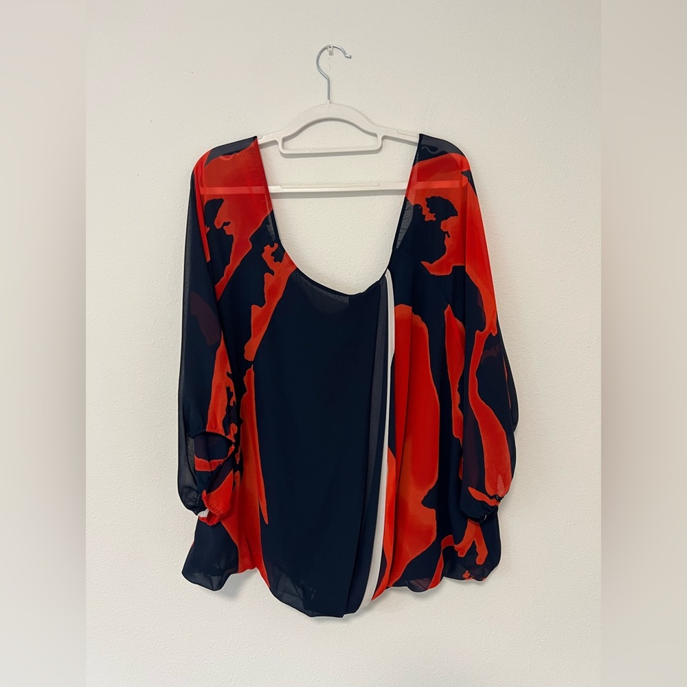 Vince Camuto Balloon Sleeve Blouse